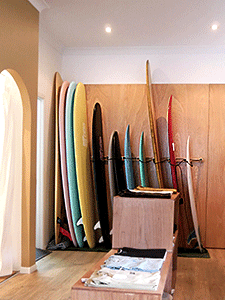 Surfboards at Summi's Yamba